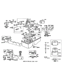 Carburetor And Fuel Tank Assy. parts for Briggs & Stratton Engine 092902-0386-99 from AppliancePartsPros.com