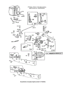 Carburetor, Control Brackets parts for Briggs & Stratton Engine 092982-3214-04 from AppliancePartsPros.com