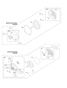 Gear Reduction parts for Briggs & Stratton Engine 093312-1157-B1 from AppliancePartsPros.com