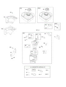 Carburetor, Carburetor Overhaul Kit, Fuel Supply parts for Briggs & Stratton Engine 093312-1182-B1 from AppliancePartsPros.com