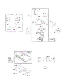 Carburetor, Fuel Supply parts for Briggs & Stratton Engine 093412-0172-01 from AppliancePartsPros.com