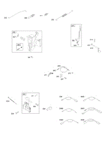 Controls, Governor Spring, Ignition parts for Briggs & Stratton Engine 093432-0158-01 from AppliancePartsPros.com
