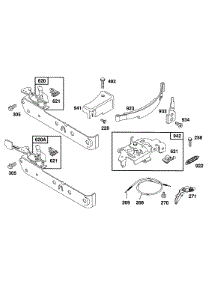 Control Brackets And Wires parts for Briggs & Stratton Engine 093982-0231-01 from AppliancePartsPros.com