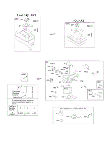 Carburetor, Carburetor Overhaul Kit, Fuel Supply parts for Briggs & Stratton Engine 094212-0319-E1 from AppliancePartsPros.com