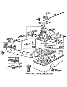 Carb Assy(Nylonneedlevalve) parts for Briggs & Stratton Engine 094908-0015-99 from AppliancePartsPros.com