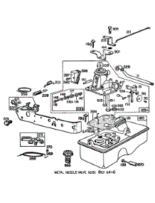 Carb Assy(Metalneedlevalve) parts for Briggs & Stratton Engine 094908-0159-99 from AppliancePartsPros.com