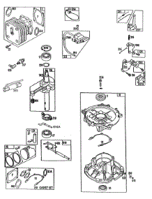 Cylinder, Sump ,Drive Train parts for Briggs & Stratton Engine 095722-3200-99 from AppliancePartsPros.com