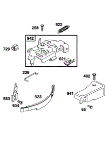 Brake Assy parts for Briggs & Stratton Engine 095902-3107-02 from AppliancePartsPros.com