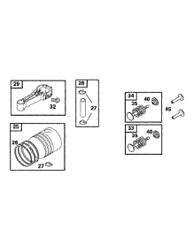 Piston Grp parts for Briggs & Stratton Engine 095902-5500-01 from AppliancePartsPros.com