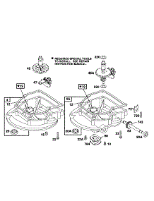 Sump Bases, Cams parts for Briggs & Stratton Engine 095982-5516-01 from AppliancePartsPros.com