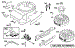 Blower Hsg, Flywheels, Elect