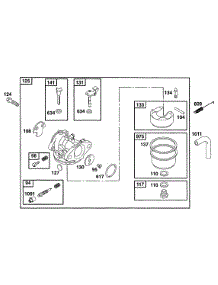 Carburetor Assy parts for Briggs & Stratton Engine 099777-0950-A1 from AppliancePartsPros.com
