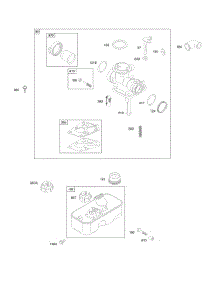 Carburetor, Fuel Supply parts for Briggs & Stratton Engine 09B902-0050-01 from AppliancePartsPros.com