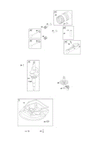 Camshaft, Crankcase Cover / Sump, Crankshaft, Piston / Rings / Connecting Rod parts for Briggs & Stratton Engine 09H902-0146-D1 from AppliancePartsPros.com