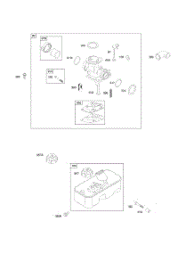 Carburetor, Fuel Supply parts for Briggs & Stratton Engine 09J902-0559-E1 from AppliancePartsPros.com