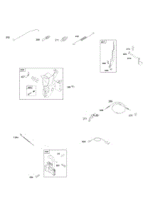 Controls, Springs, Ignition parts for Briggs & Stratton Engine 09K432-0118-01 from AppliancePartsPros.com