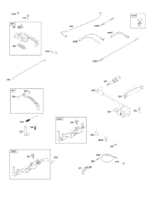 Armature, Controls, Electrical System, Governor Spring, Ignition, Spark Plug parts for Briggs & Stratton Engine 09P702-0131-H1 from AppliancePartsPros.com