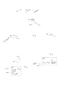 Brake, Controls, Governor Spring, Ignition parts for Briggs & Stratton Engine 09S502-0705-B1 from AppliancePartsPros.com