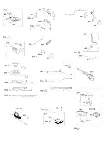 Alternator, Brake, Controls, Governor Spring, Ignition parts for Briggs & Stratton Engine 100605-0014-H8 from AppliancePartsPros.com