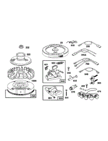 Flywheels,Brake, Misc Elect parts for Briggs & Stratton Engine 104772-4024-01 from AppliancePartsPros.com