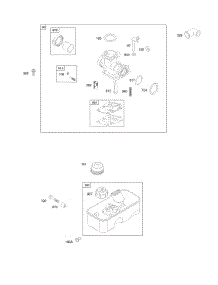 Carburetor, Fuel Supply parts for Briggs & Stratton Engine 10B902-0111-01 from AppliancePartsPros.com