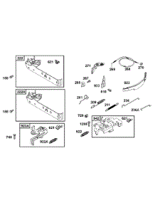 Controls, Governor Springs, Brakes parts for Briggs & Stratton Engine 10C902-2032-E1 from AppliancePartsPros.com