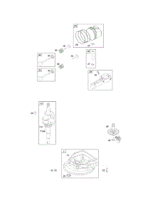 Camshaft, Crankcase Cover / Sump, Crankshaft, Piston / Rings / Connecting Rod parts for Briggs & Stratton Engine 10F902-0114-B1 from AppliancePartsPros.com
