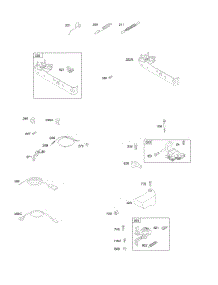 Brake, Controls, Governor Spring, Ignition parts for Briggs & Stratton Engine 10H902-0116-E1 from AppliancePartsPros.com