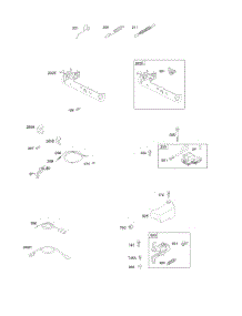 Brake, Controls, Governor Spring, Ignition parts for Briggs & Stratton Engine 10J902-0293-E1 from AppliancePartsPros.com