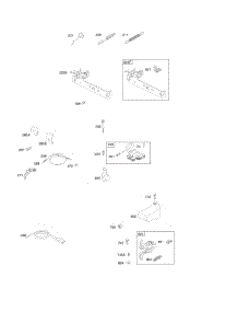Brake, Controls, Governor Spring, Ignition parts for Briggs & Stratton Engine 10L502-0111-F1 from AppliancePartsPros.com
