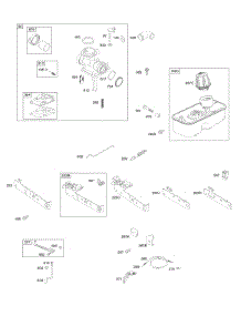 Carburetor, Controls, Fuel Supply, Governor Spring parts for Briggs & Stratton Engine 10L802-1328-F1 from AppliancePartsPros.com