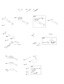 Brake, Controls, Governor Spring, Ignition parts for Briggs & Stratton Engine 10T502-2010-B1 from AppliancePartsPros.com
