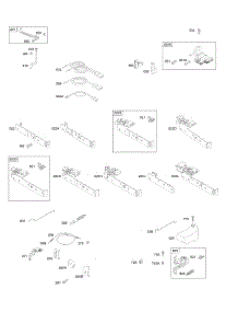 Brake, Controls, Governor Spring, Ignition parts for Briggs & Stratton Engine 10T802-0206-H1 from AppliancePartsPros.com