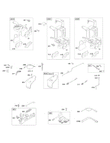 Controls, Flywheel Brake, Governor Spring, Ignition parts for Briggs & Stratton Engine 110602-0136-E1 from AppliancePartsPros.com