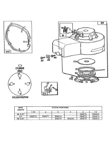 Blower Hsgs,Rewind parts for Briggs & Stratton Engine 110982-3125-01 from AppliancePartsPros.com