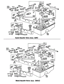 Carburetor & Fuel Tank Assy parts for Briggs & Stratton Engine 110985-0325-99 from AppliancePartsPros.com