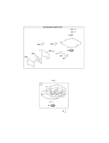 Gasket Set-Engine, Sump parts for Briggs & Stratton Engine 110P02-0003-F1 from AppliancePartsPros.com