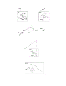 Controls, Governor Spring, Thermostat parts for Briggs & Stratton Engine 110P05-0002-F1 from AppliancePartsPros.com