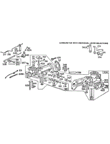 Carburetor Assemblies parts for Briggs & Stratton Engine 111232-0152-99 from AppliancePartsPros.com