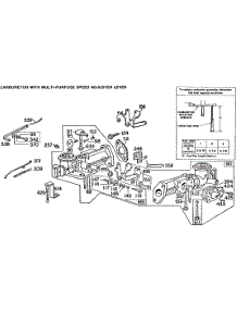 Carburetor Assemblies parts for Briggs & Stratton Engine 111232-0153-99 from AppliancePartsPros.com