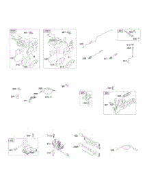 Controls, Flywheel Brake, Governor Spring, Ignition parts for Briggs & Stratton Engine 111602-0162-E1 from AppliancePartsPros.com