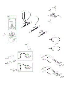 Electric Starter, Ignition parts for Briggs & Stratton Engine 111P02-0014-F1 from AppliancePartsPros.com