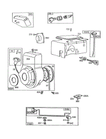 Blower Hsgs,Rewind,Sno-Gard parts for Briggs & Stratton Engine 112202-0667-01 from AppliancePartsPros.com