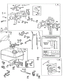 Carburetor & Fuel Tank Assy parts for Briggs & Stratton Engine 112292-0819-01 from AppliancePartsPros.com