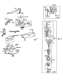 Electric Starter, Electrical parts for Briggs & Stratton Engine 112902-0111-01 from AppliancePartsPros.com