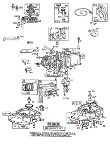 Cylinder,Sump Bases,Oil Fill parts for Briggs & Stratton Engine 112902-3911-01 from AppliancePartsPros.com