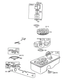 Fuel Tank,Control Brkt,A / C parts for Briggs & Stratton Engine 112902-3911-01 from AppliancePartsPros.com