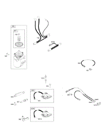 Ignition parts for Briggs & Stratton Engine 112P02-0122-F1 from AppliancePartsPros.com