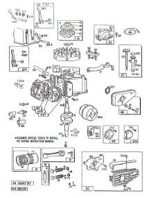 Cyl,Oil Fill,Piston,Mufflers parts for Briggs & Stratton Engine 114702-0020-01 from AppliancePartsPros.com