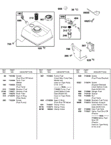 Fuel Supply parts for Briggs & Stratton Engine 115432-0127-01 from AppliancePartsPros.com